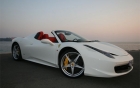 Ferrari 458 Italia Spider-vue-profile-voiture-luxe-360 luxury services