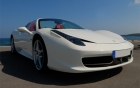 Ferrari 458 Italia Spider-front zoom-Luxury car - 360 luxury services