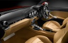 Ferrari F12 Berlinetta - interior finition of the luxury car on 360° luxury services