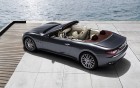 Maserati GranCabrio - rear profil of the luxury car on 360° luxury services