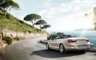BMW série 6 cabriolet, vue arrière de la voiture de prestige sur 360° luxury services