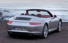 Porsche Carrera 911 Cabriolet - arrière de la voiture de luxe