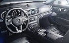 Mercedes SL 63 AMG - interior and wheel of the luxury car
