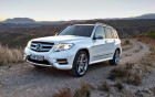 Mercedes GLK - voiture de luxe sur la route