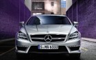 mercedes benz cls 350, vue de face